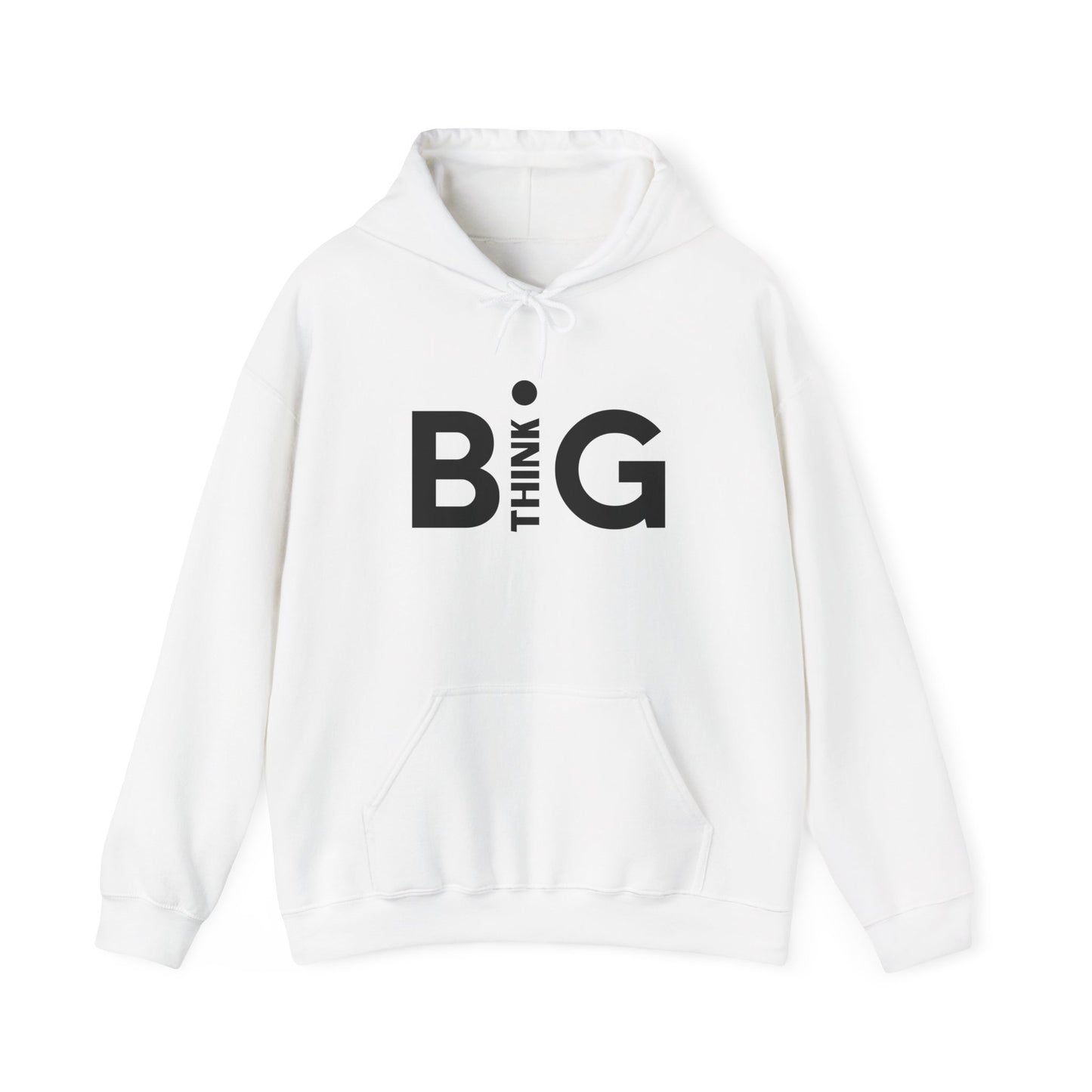 Dream Big Think Big Hoodie - Positive Vibes Sweatshirt - Cozy Graphic Jumper