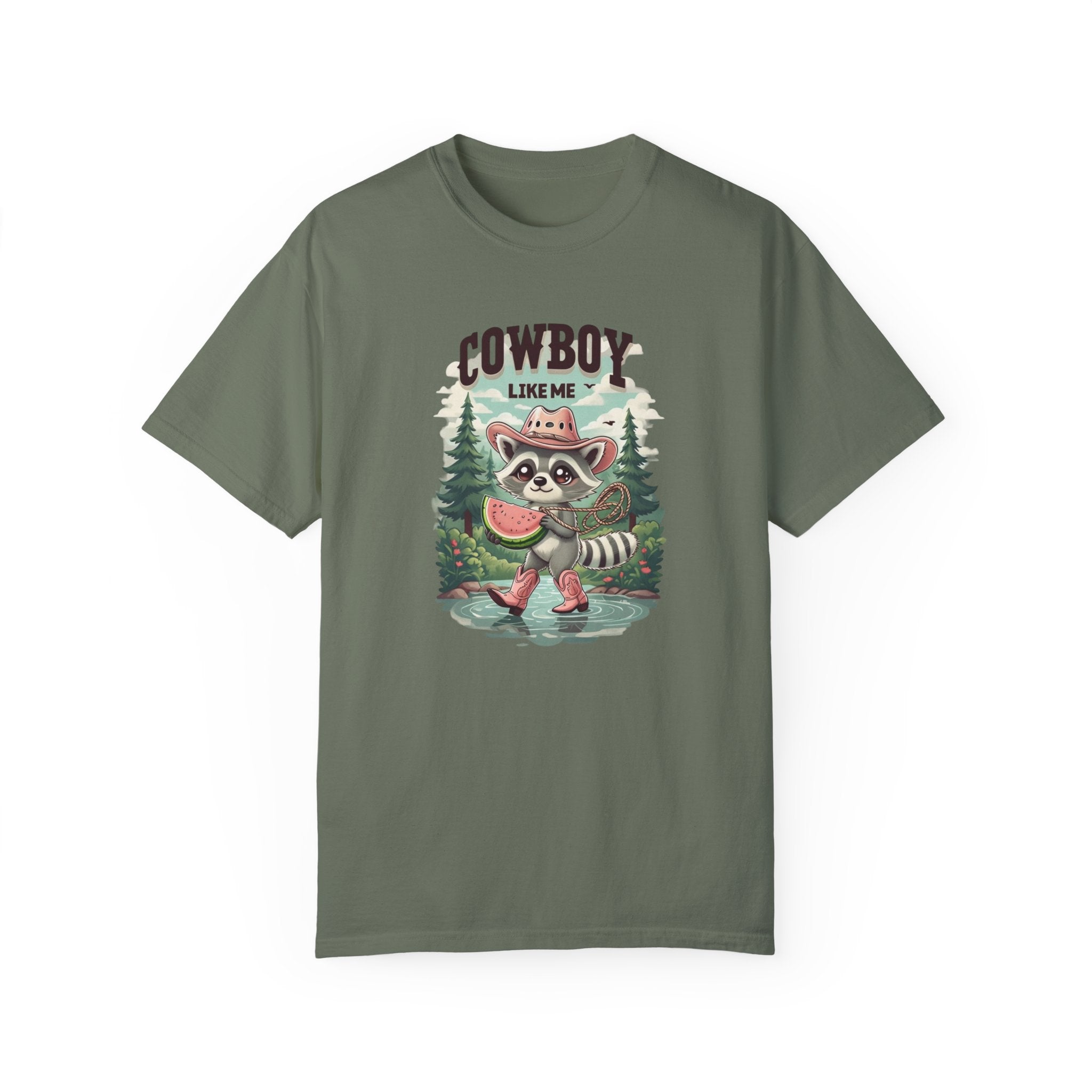 Racoon Graphic T Shirt  Western Cowgirl Vintage Chic