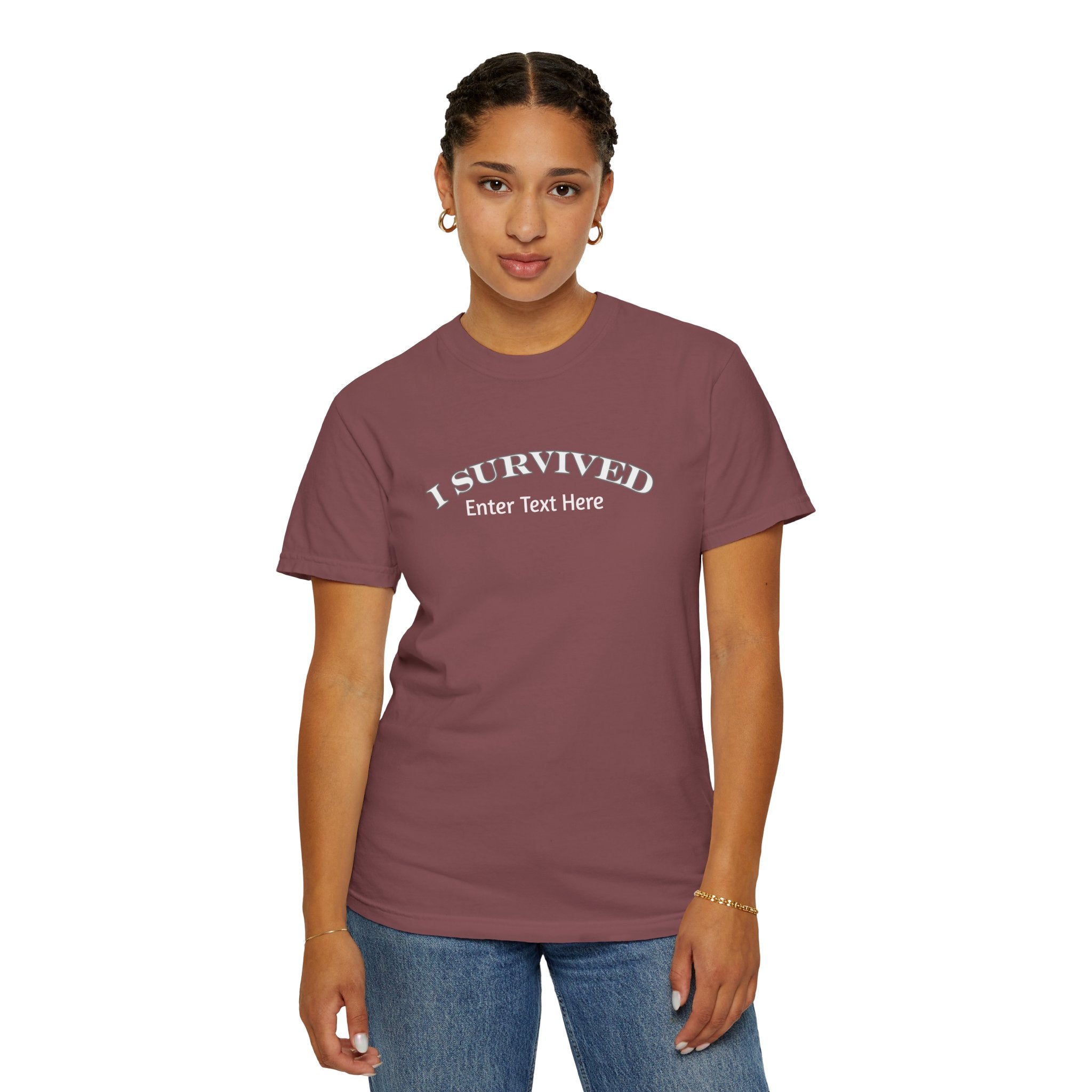 Unique Custom I Survived Shirt - Survivor Gift Idea