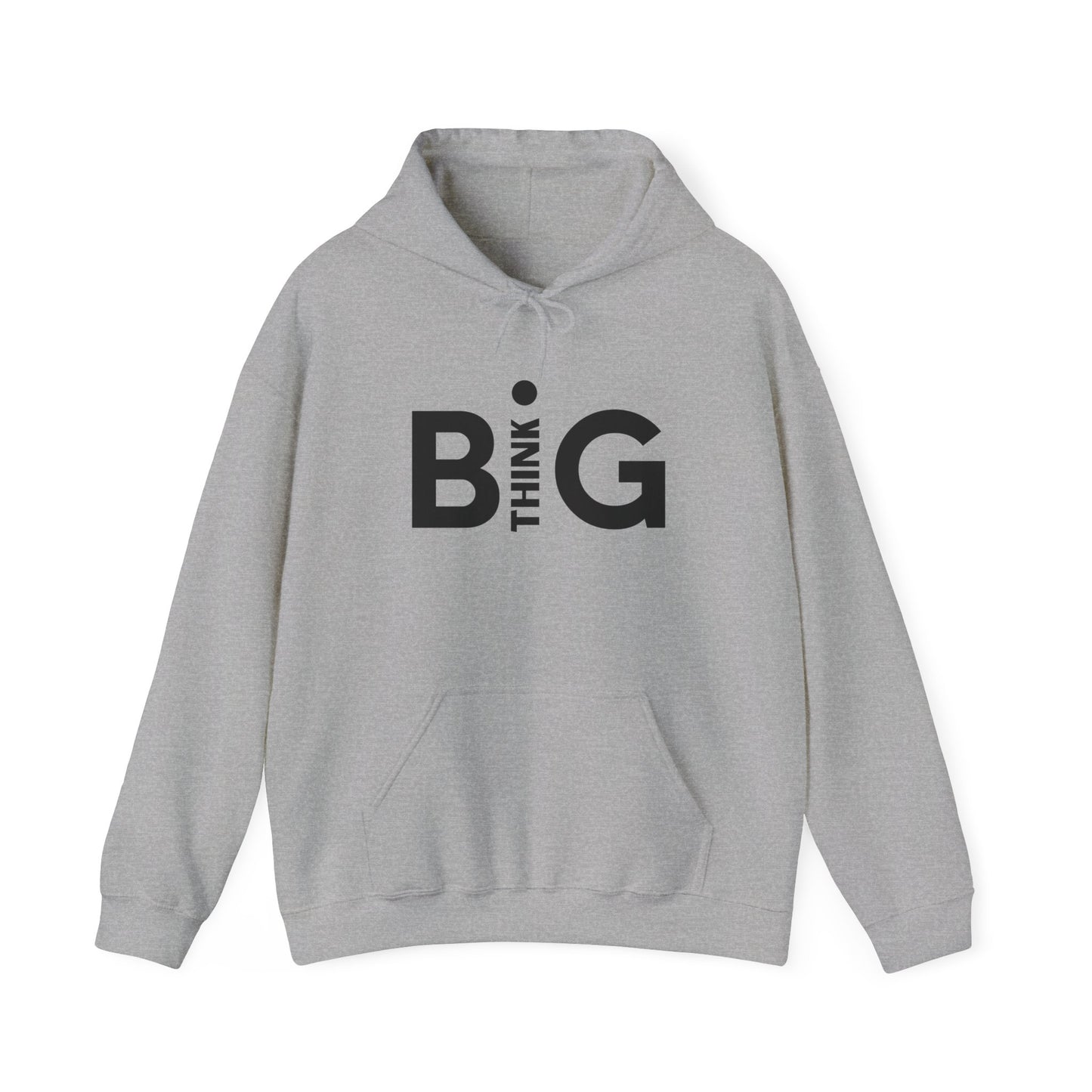 Dream Big Think Big Hoodie - Positive Vibes Sweatshirt - Cozy Graphic Jumper