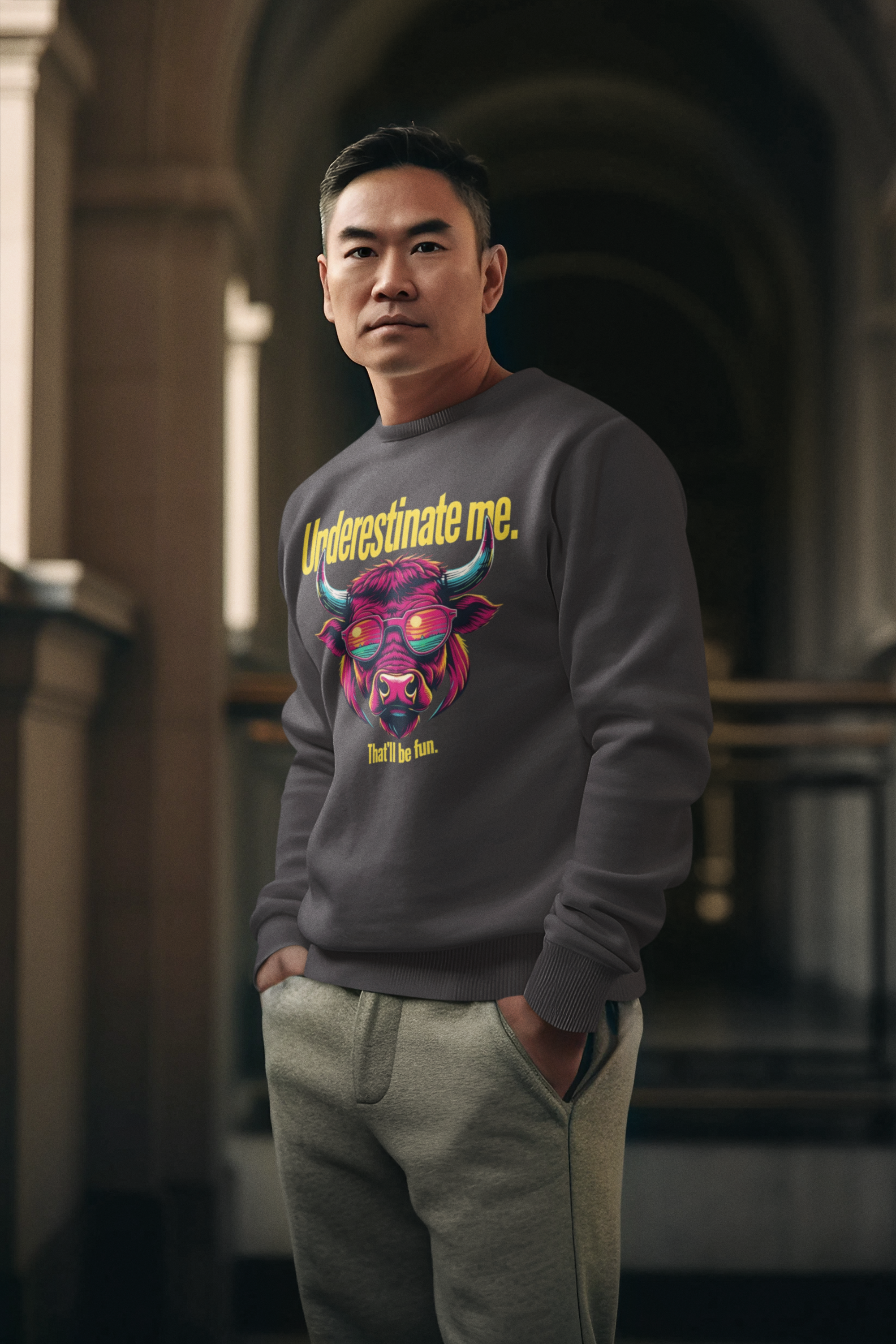 Underestimate Me That'll Be Fun Sweatshirt