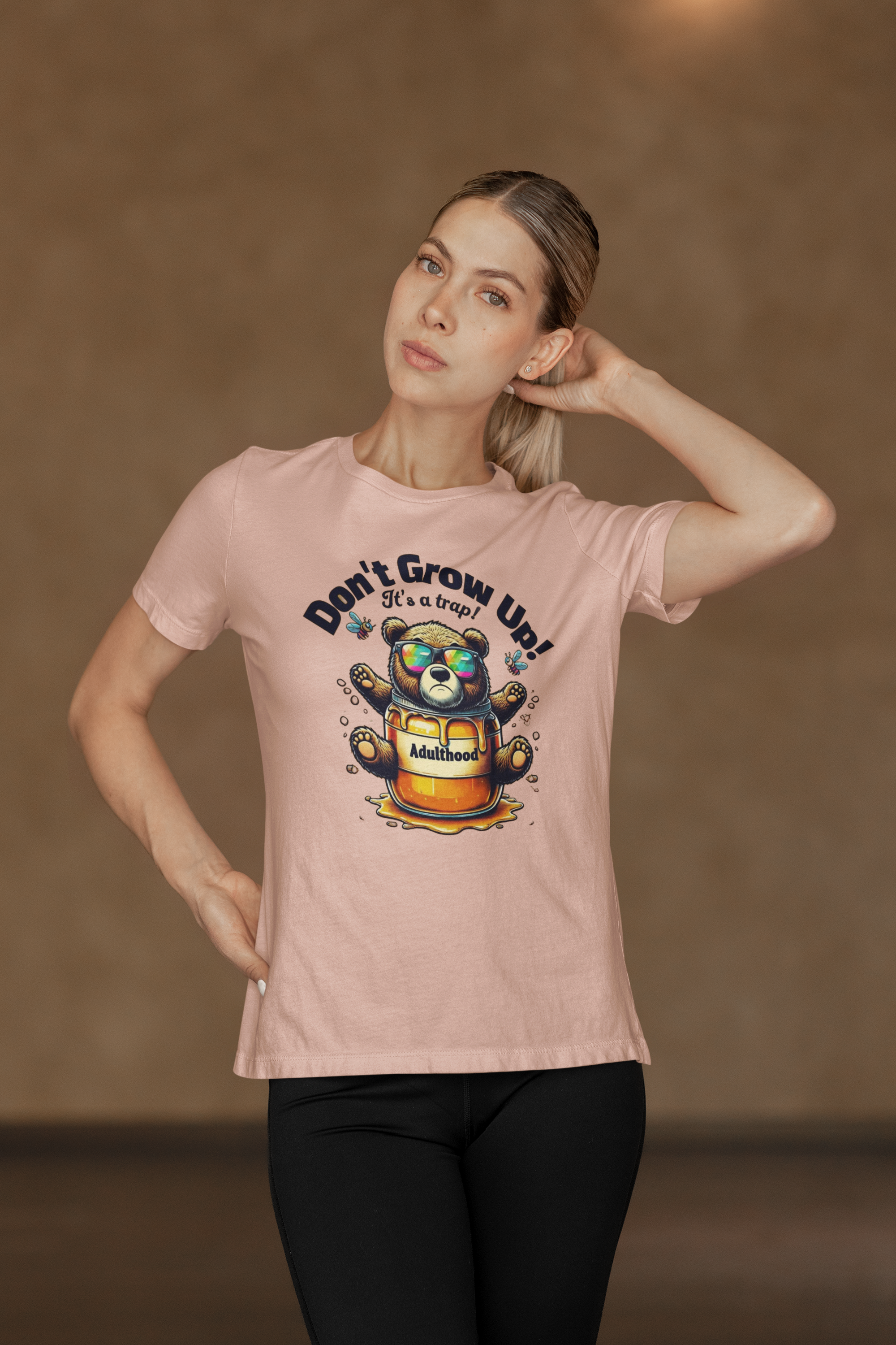 Don't Grow Up It's a Trap T-shirt - Funny Adulting Tee - Gift for Young at Heart