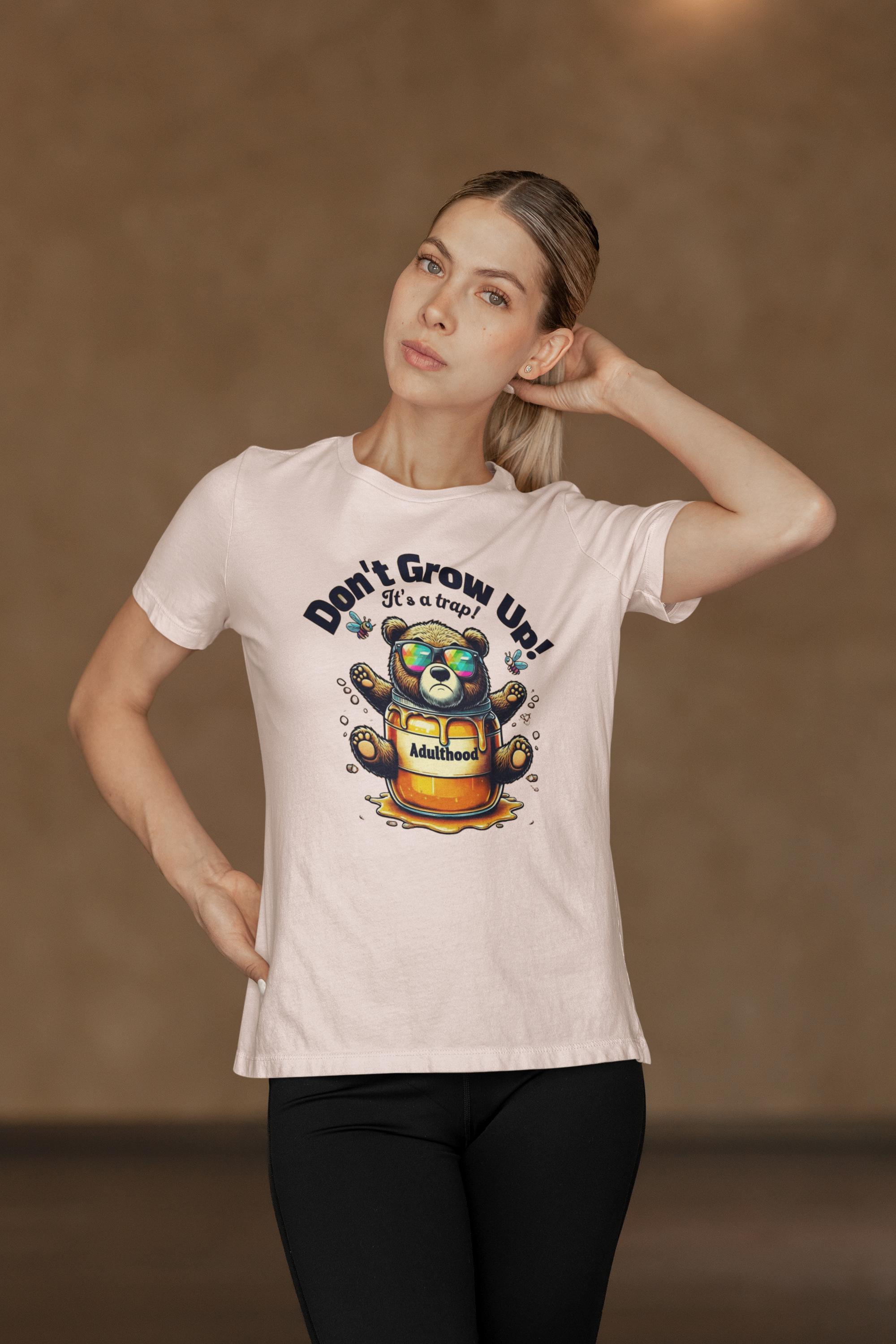 Don't Grow Up It's a Trap T-shirt - Funny Adulting Tee - Gift for Young at Heart