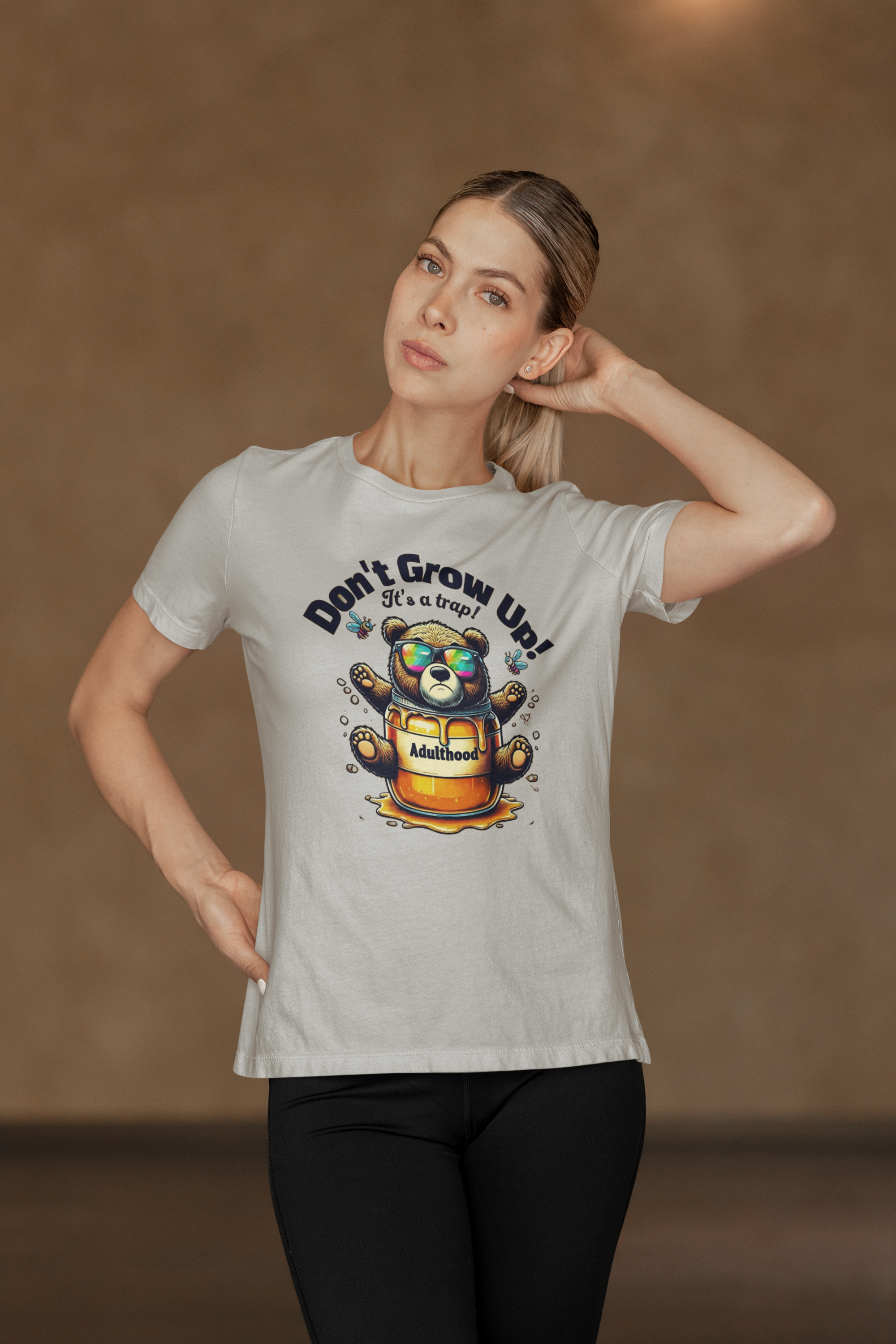 Don't Grow Up It's a Trap T-shirt - Funny Adulting Tee - Gift for Young at Heart