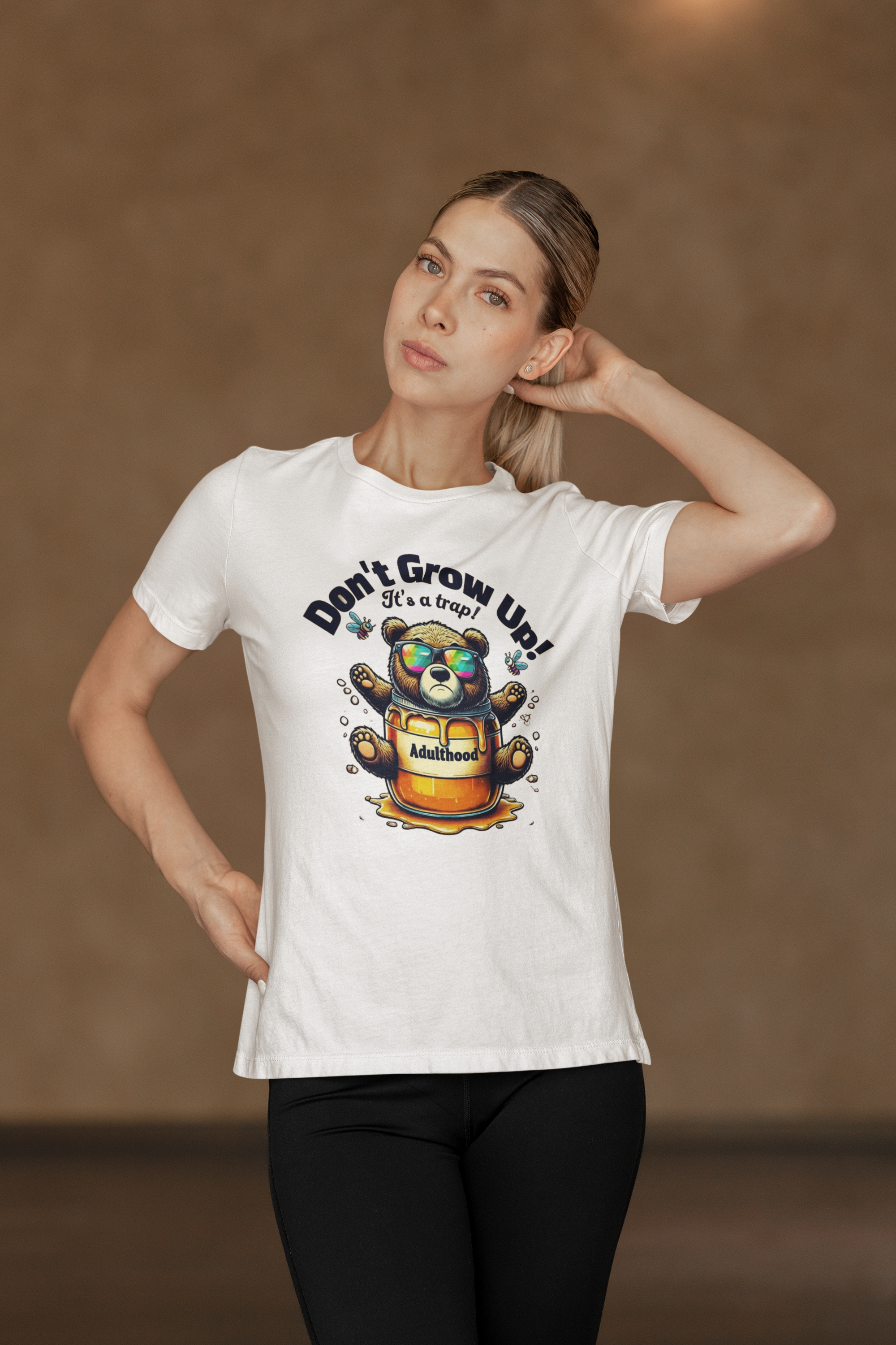 Don't Grow Up It's a Trap T-shirt - Funny Adulting Tee - Gift for Young at Heart