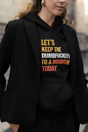 Funny Bad Bitch Mom Life Hoodie | Sarcastic Sweatshirt