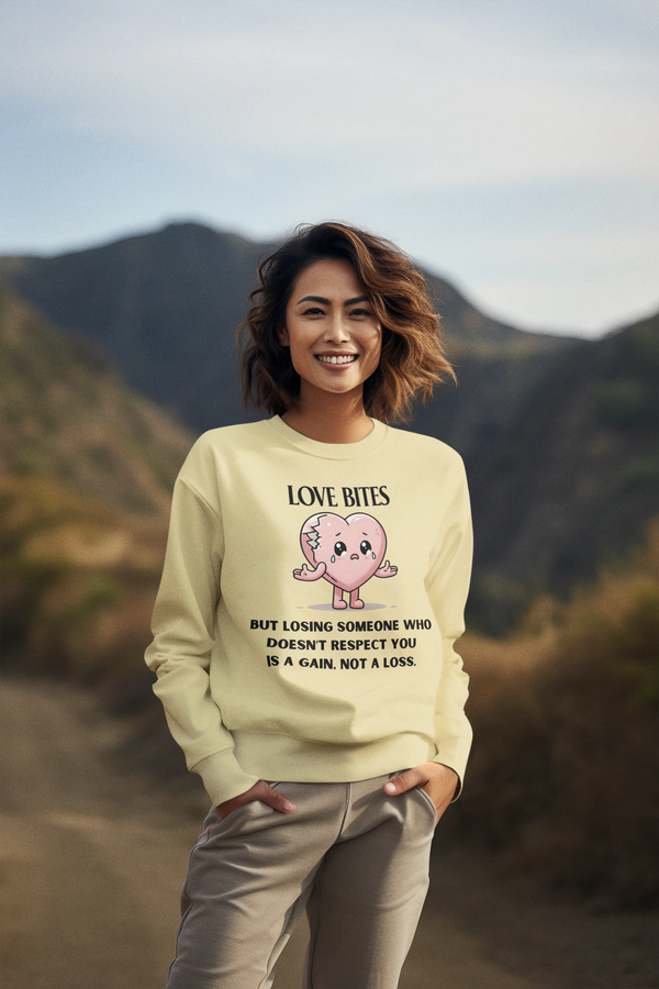 Love Bites Valentines Day Sweatshirt, Sublimation Design