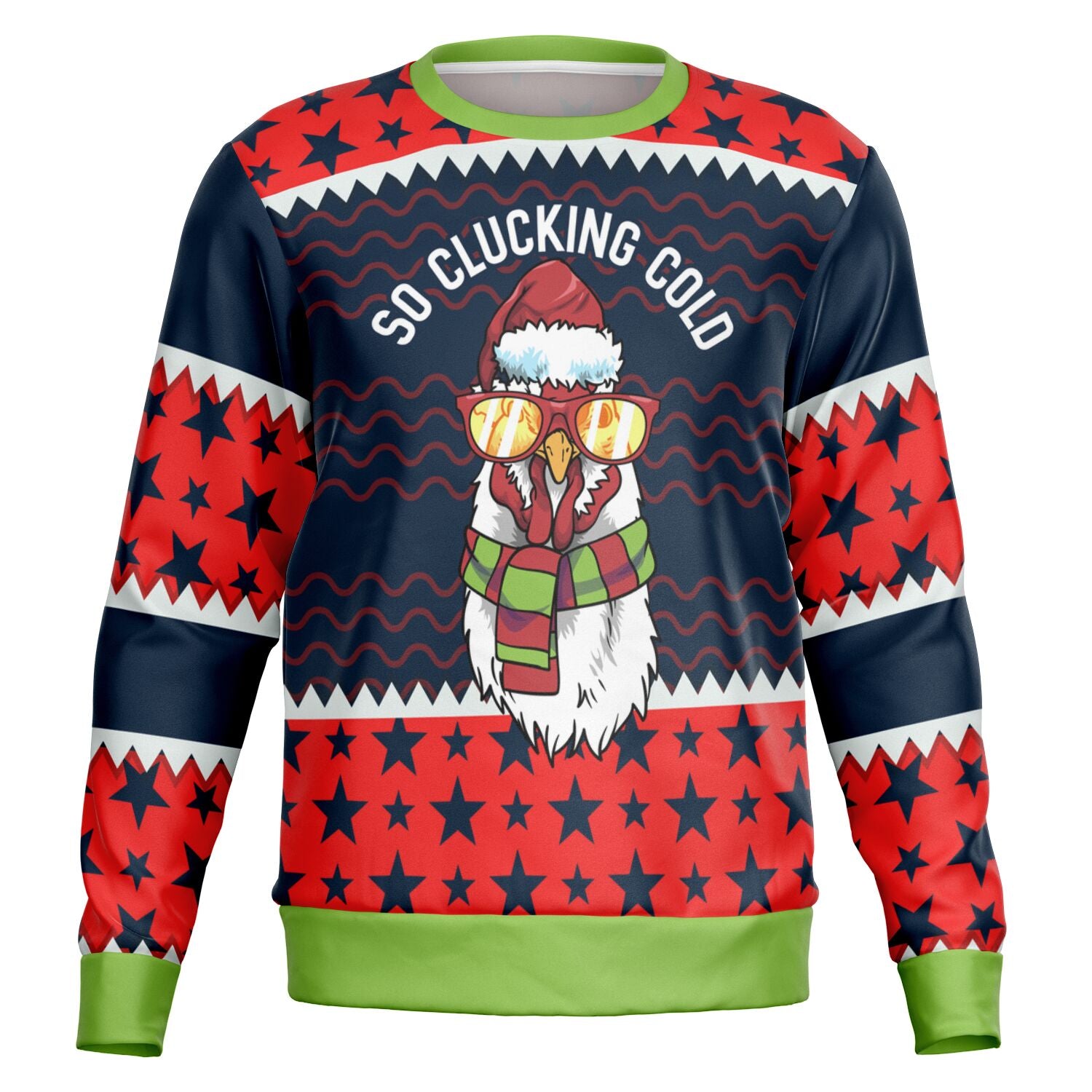 So Clucking Cold Funny Chicken Sweatshirt