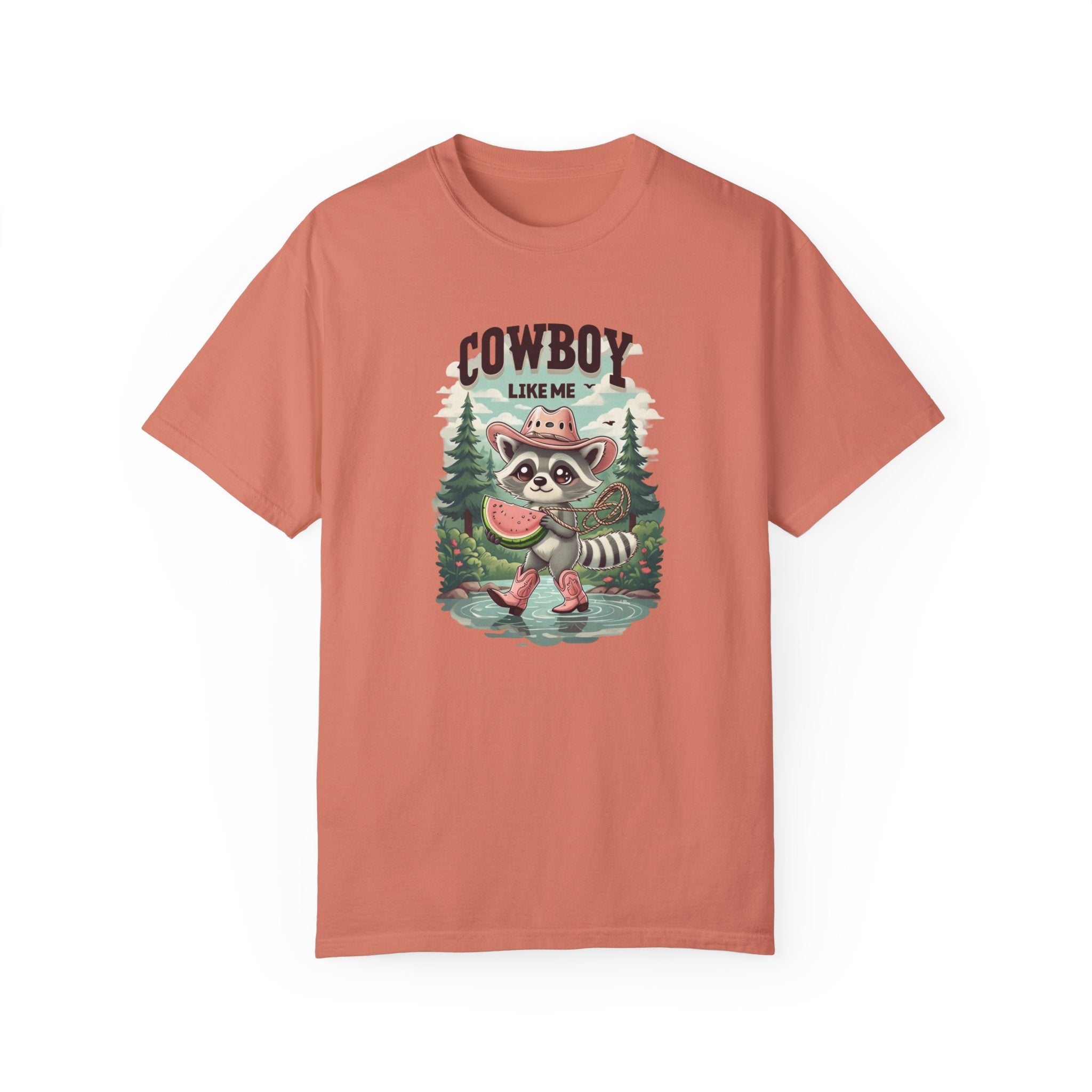 Racoon Graphic T Shirt  Western Cowgirl Vintage Chic