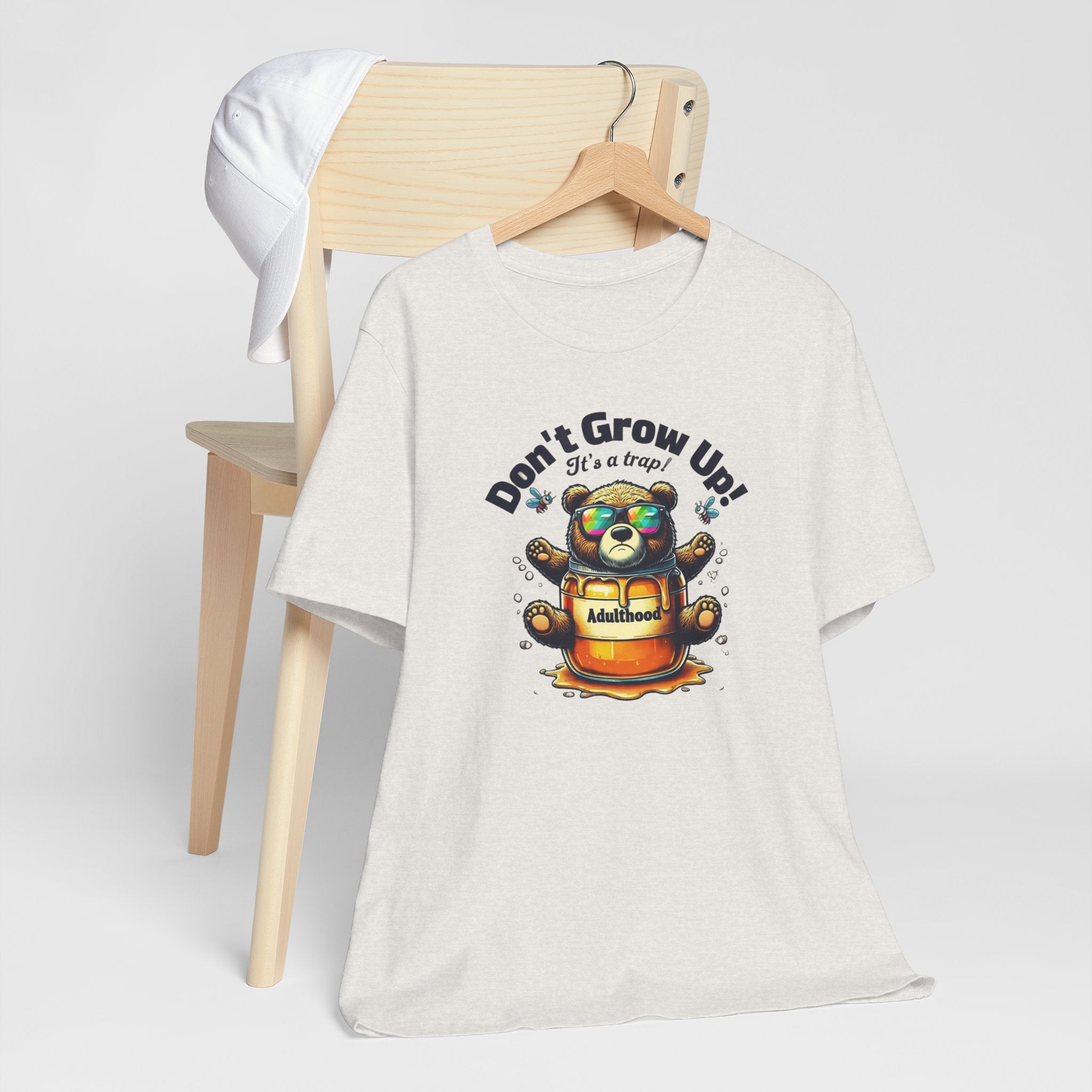 Don't Grow Up It's a Trap T-shirt - Funny Adulting Tee - Gift for Young at Heart