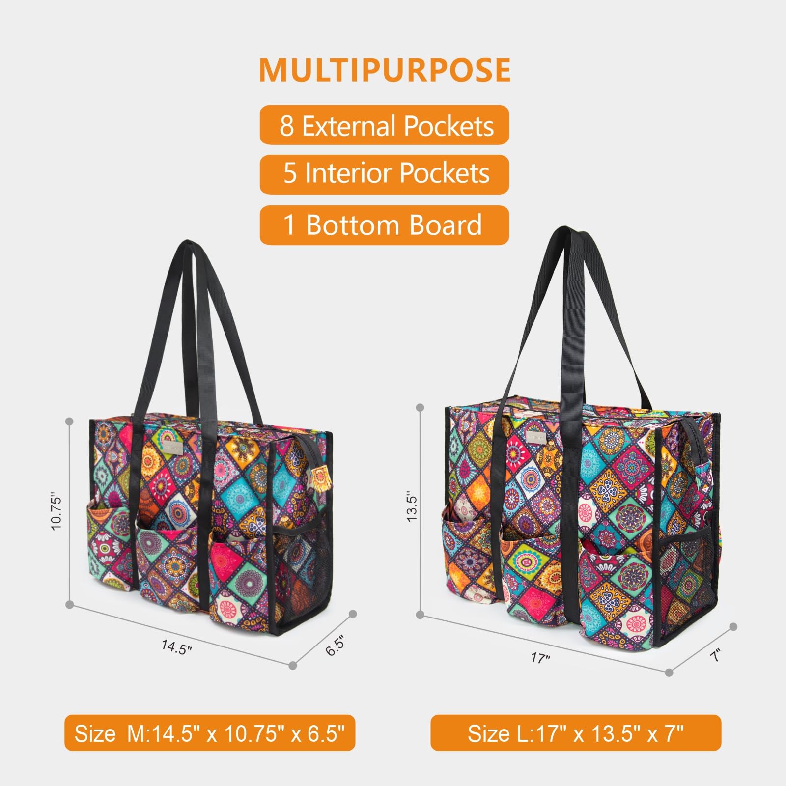 Utility Water Resistant Tote Bag