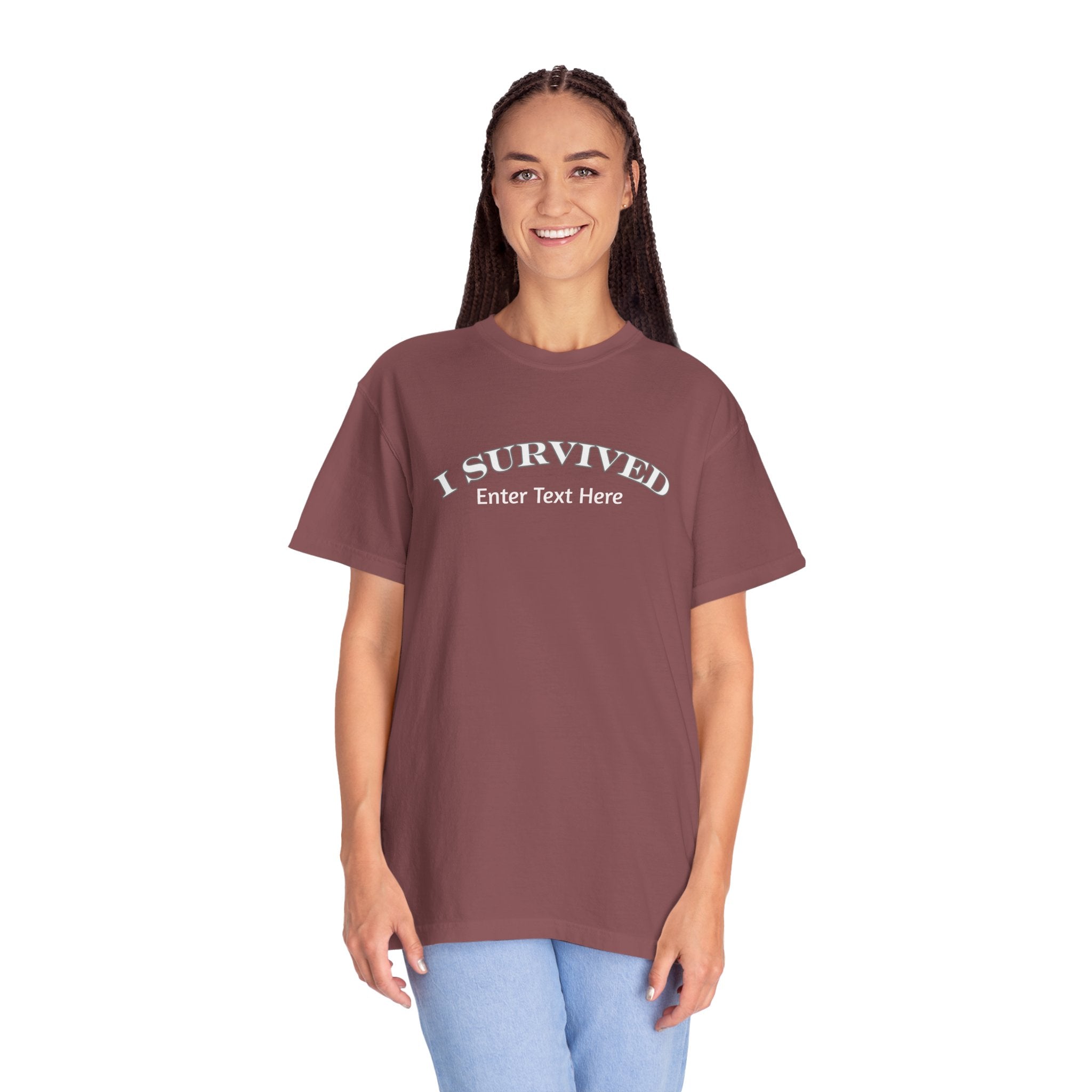 Unique Custom I Survived Shirt - Survivor Gift Idea
