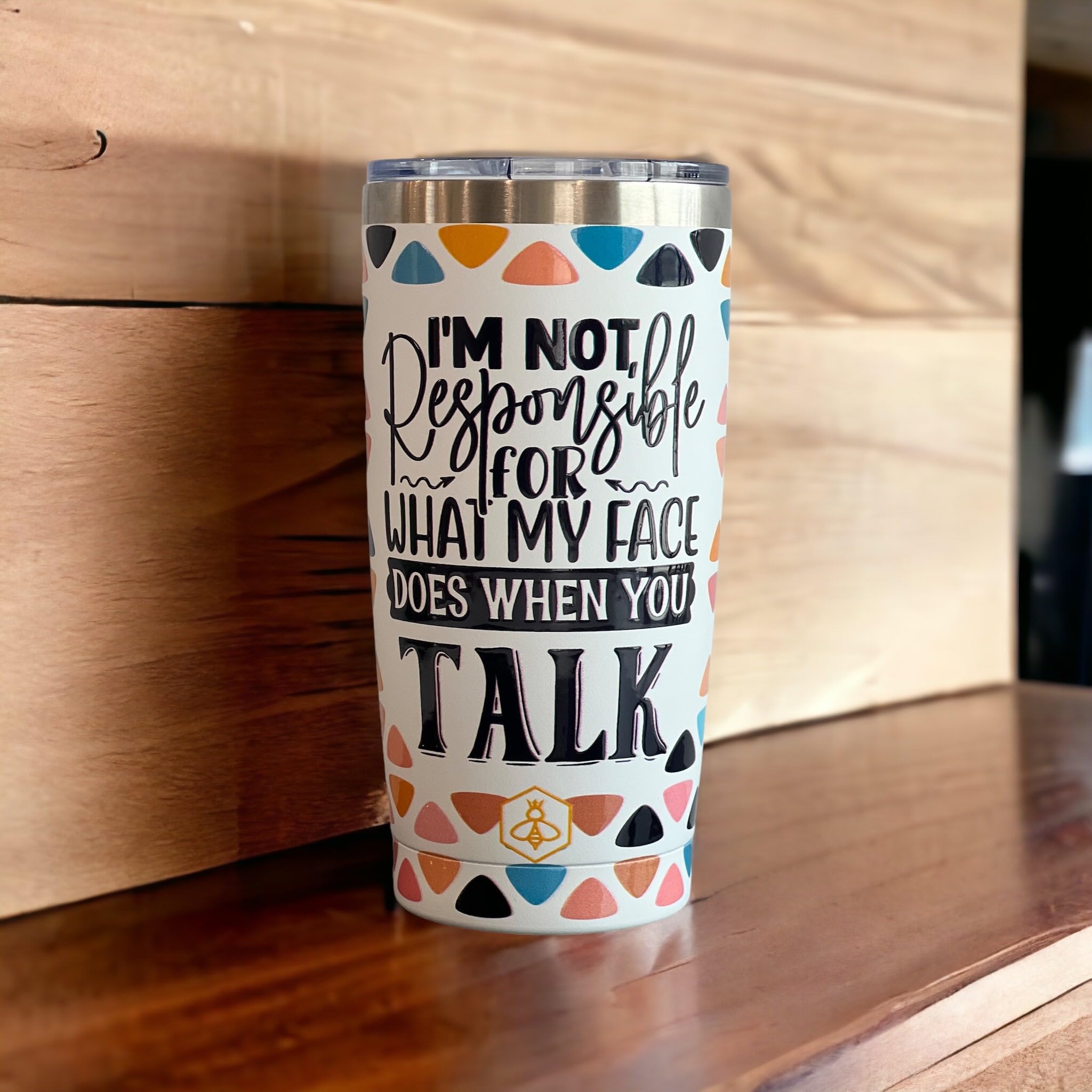 Funny & Sarcastic Travel Coffee Mug w/Slider Lid