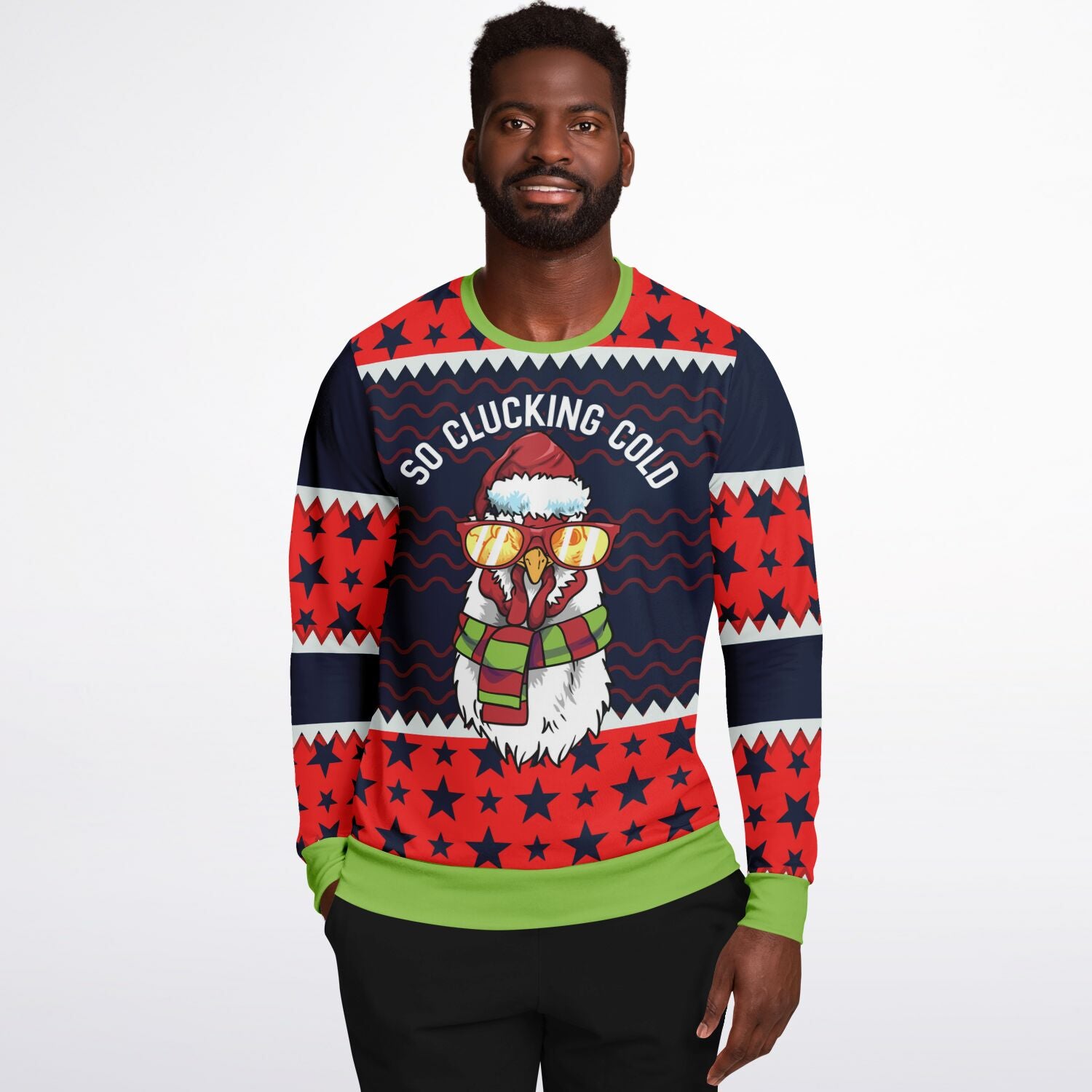 So Clucking Cold Funny Chicken Sweatshirt