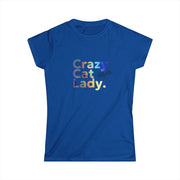 Crazy Cat Lady - Women's Softstyle Tee