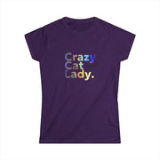 Crazy Cat Lady - Women's Softstyle Tee