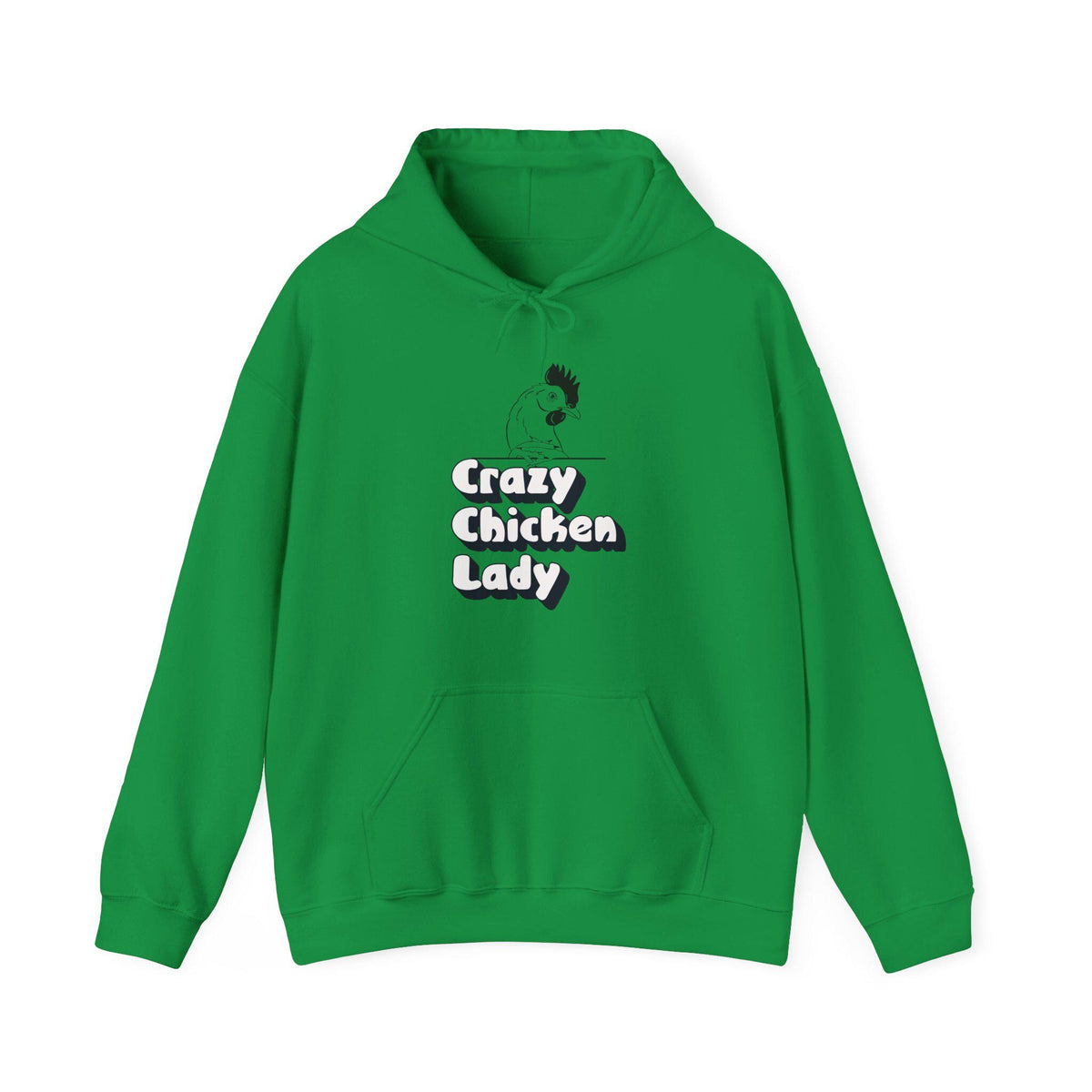 Crazy Chicken Lady - Unisex Heavy Blend™ Hooded Sweatshirt