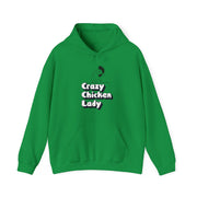 Crazy Chicken Lady - Unisex Heavy Blend™ Hooded Sweatshirt