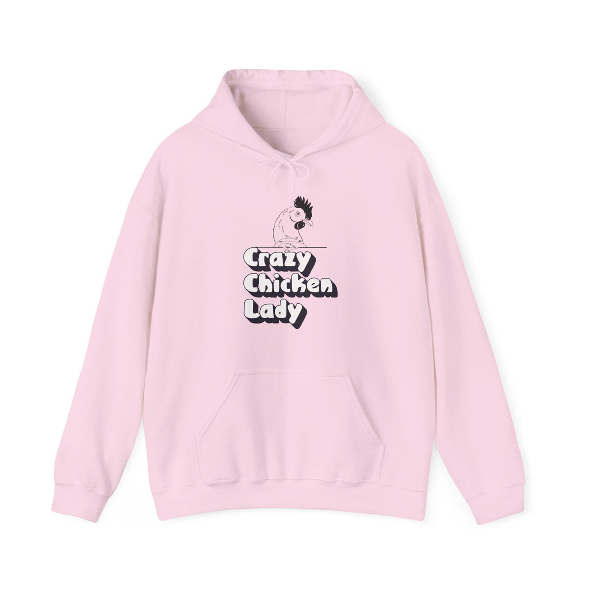 Crazy Chicken Lady - Unisex Heavy Blend™ Hooded Sweatshirt