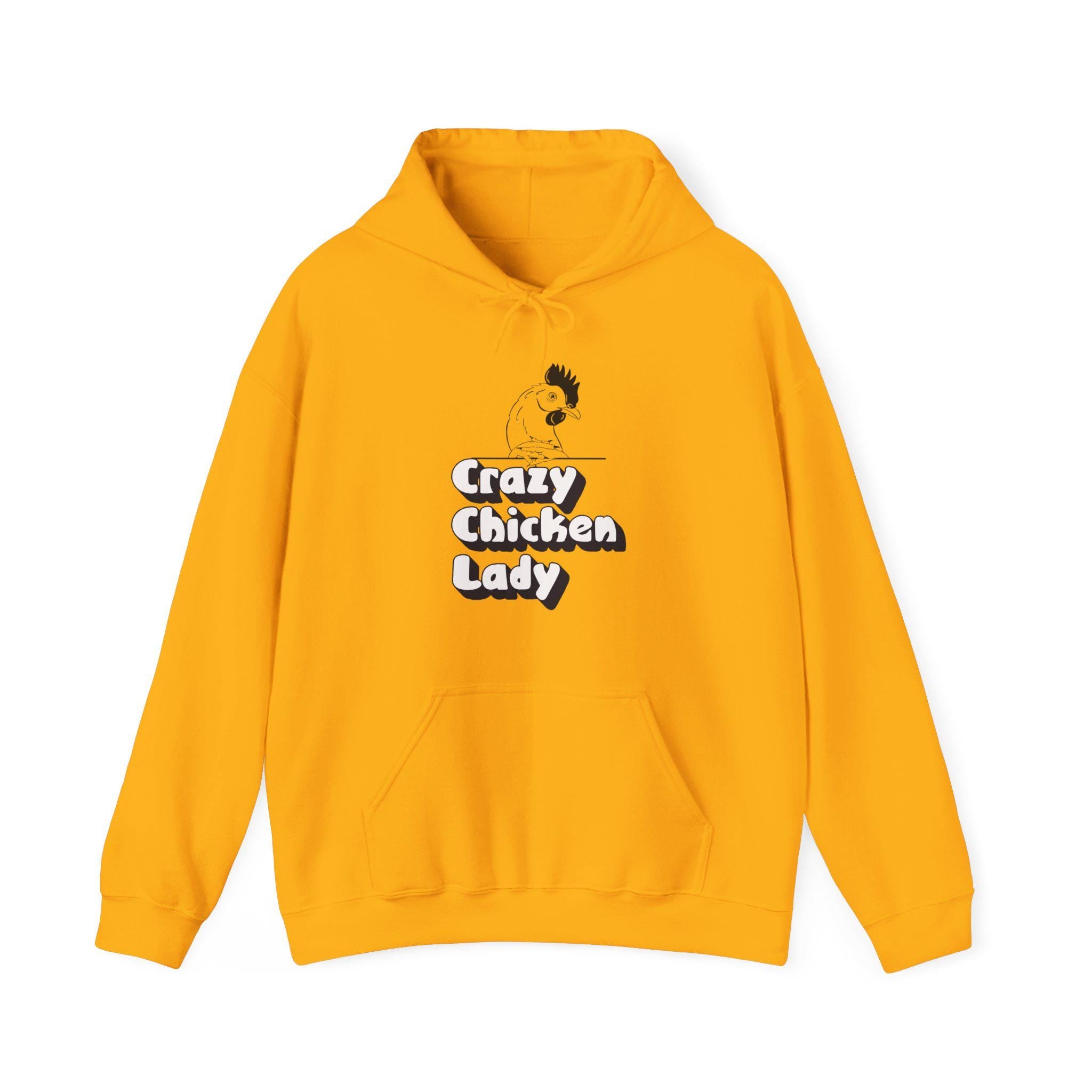 Crazy Chicken Lady - Unisex Heavy Blend™ Hooded Sweatshirt