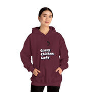 Crazy Chicken Lady - Unisex Heavy Blend™ Hooded Sweatshirt