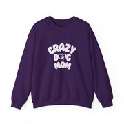 Crazy Dog Mom Crewneck Sweatshirt | Perfect Gift for Dog Lovers | Cozy and Fun Sweatshirt for Pet Owners | Birthday Gift, Dog Mom Apparel,