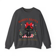 Sorta Merry Sorta Feral Sweatshirt - Funny Christmas Sweater - Trendy Christmas Holiday Apparel 2024- Cute Raccoon/Feral Kitty Design