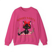 Sorta Merry Sorta Feral Sweatshirt - Funny Christmas Sweater - Trendy Christmas Holiday Apparel 2024- Cute Raccoon/Feral Kitty Design