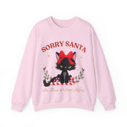 Sorta Merry Sorta Feral Sweatshirt - Funny Christmas Sweater - Trendy Christmas Holiday Apparel 2024- Cute Raccoon/Feral Kitty Design