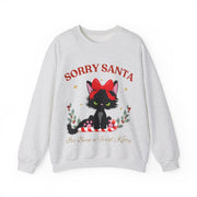 Sorta Merry Sorta Feral Sweatshirt - Funny Christmas Sweater - Trendy Christmas Holiday Apparel 2024- Cute Raccoon/Feral Kitty Design