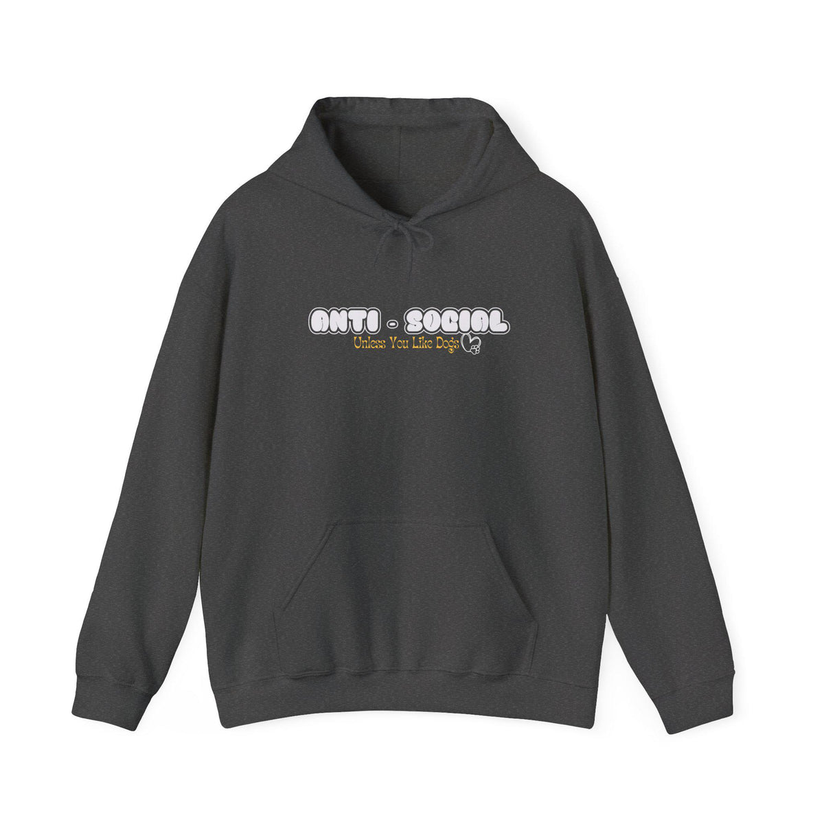 Anti Social Club Sweatshirt - Funny Introvert Gift - Cozy Graphic Tee - Gift for Dog Lover - Gift for Fur Mama - Introverted Mom - Dog Lover