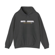 Anti Social Club Sweatshirt - Funny Introvert Gift - Cozy Graphic Tee - Gift for Dog Lover - Gift for Fur Mama - Introverted Mom - Dog Lover
