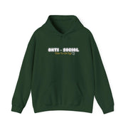 Anti Social Club Sweatshirt - Funny Introvert Gift - Cozy Graphic Tee - Gift for Dog Lover - Gift for Fur Mama - Introverted Mom - Dog Lover