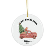 My First Christmas Ceramic Ornament 2024