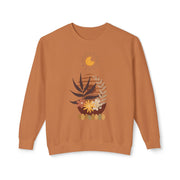 Botanical Crewneck Sweatshirt, Cozy Plant Lover Gift,  Earthy Aesthetic, Nature-Inspired Apparel