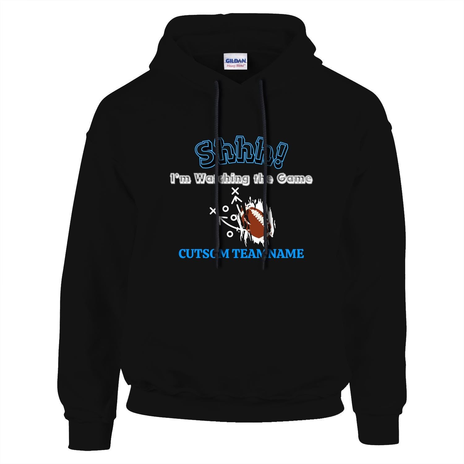 Gildan 18500 Unisex GameDay Hoodie Front & Back Print