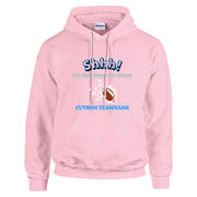 Gildan 18500 Unisex GameDay Hoodie Front & Back Print