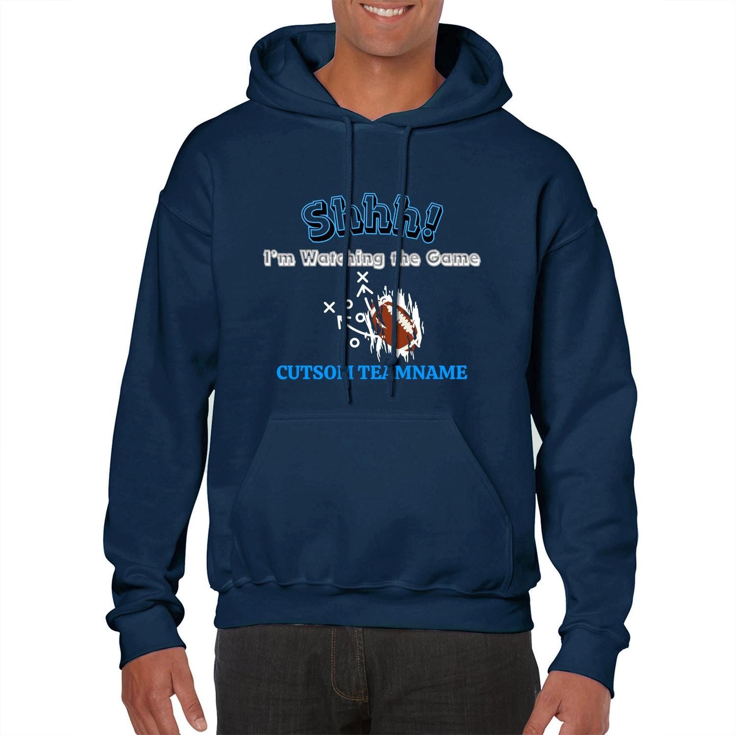 Gildan 18500 Unisex GameDay Hoodie Front & Back Print