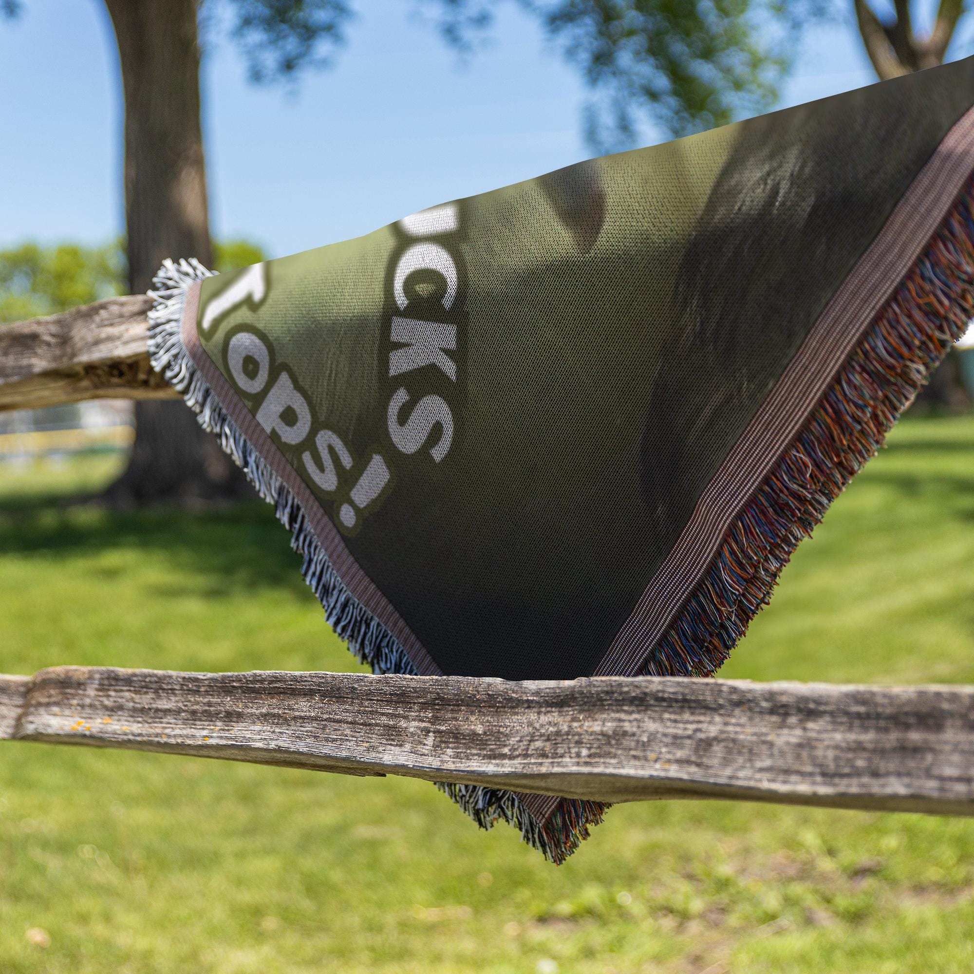 Muscovy Duck Woven Blanket