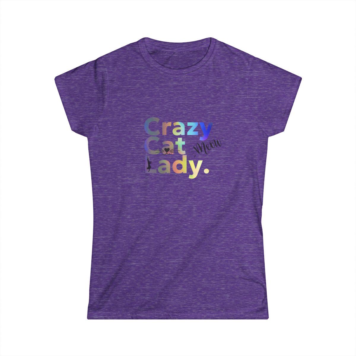 Crazy Cat Lady - Women's Softstyle Tee