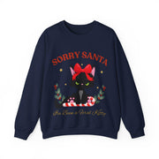 Sorta Merry Sorta Feral Sweatshirt - Funny Christmas Sweater - Trendy Christmas Holiday Apparel 2024- Cute Raccoon/Feral Kitty Design