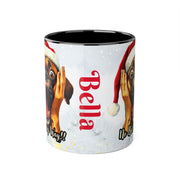 No Barking Way! Boxer Scream Coffee Mug - Festive Decor for Pet Owners