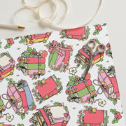 Festive Holiday Gift Wrapping Paper Set - Recyclable Gift Wrap