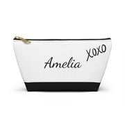Personalized Makeup Bag – Bridesmaid Gift, Travel Toiletry Bag