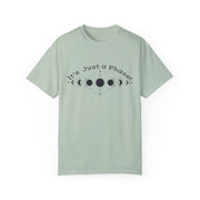 Celestial Phase T-shirt | Moon Phase Tee | Cosmic Humor Shirt | Unisex Astrology Wear | Perfect Gift for Stargazers