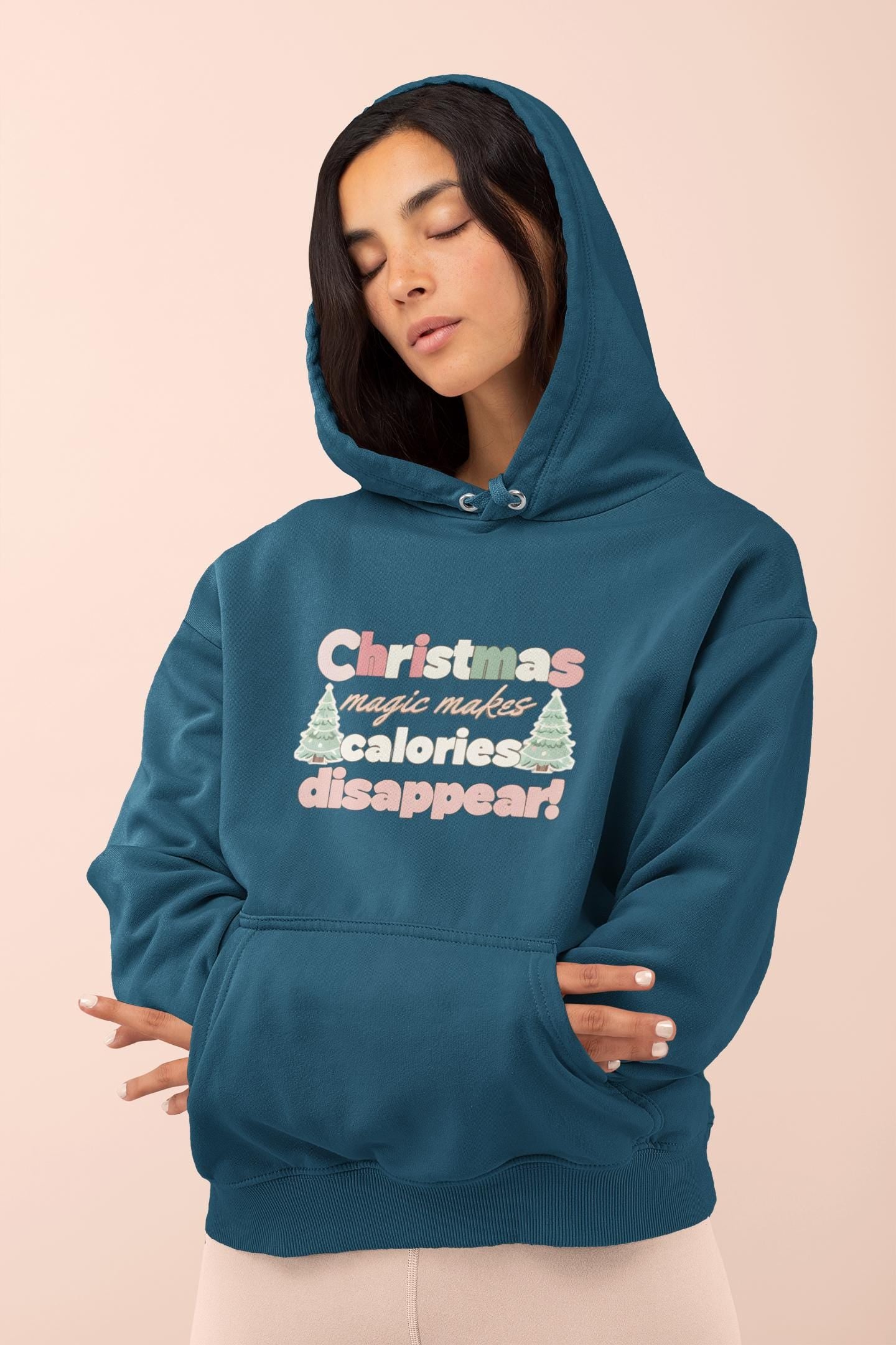 Magic Christmas Sweatshirt | Holiday Sweater Lightweight Hoodie | Christmas Vibes Funny Sweatshirt