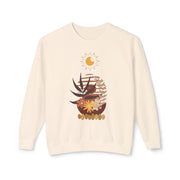 Botanical Crewneck Sweatshirt, Cozy Plant Lover Gift,  Earthy Aesthetic, Nature-Inspired Apparel