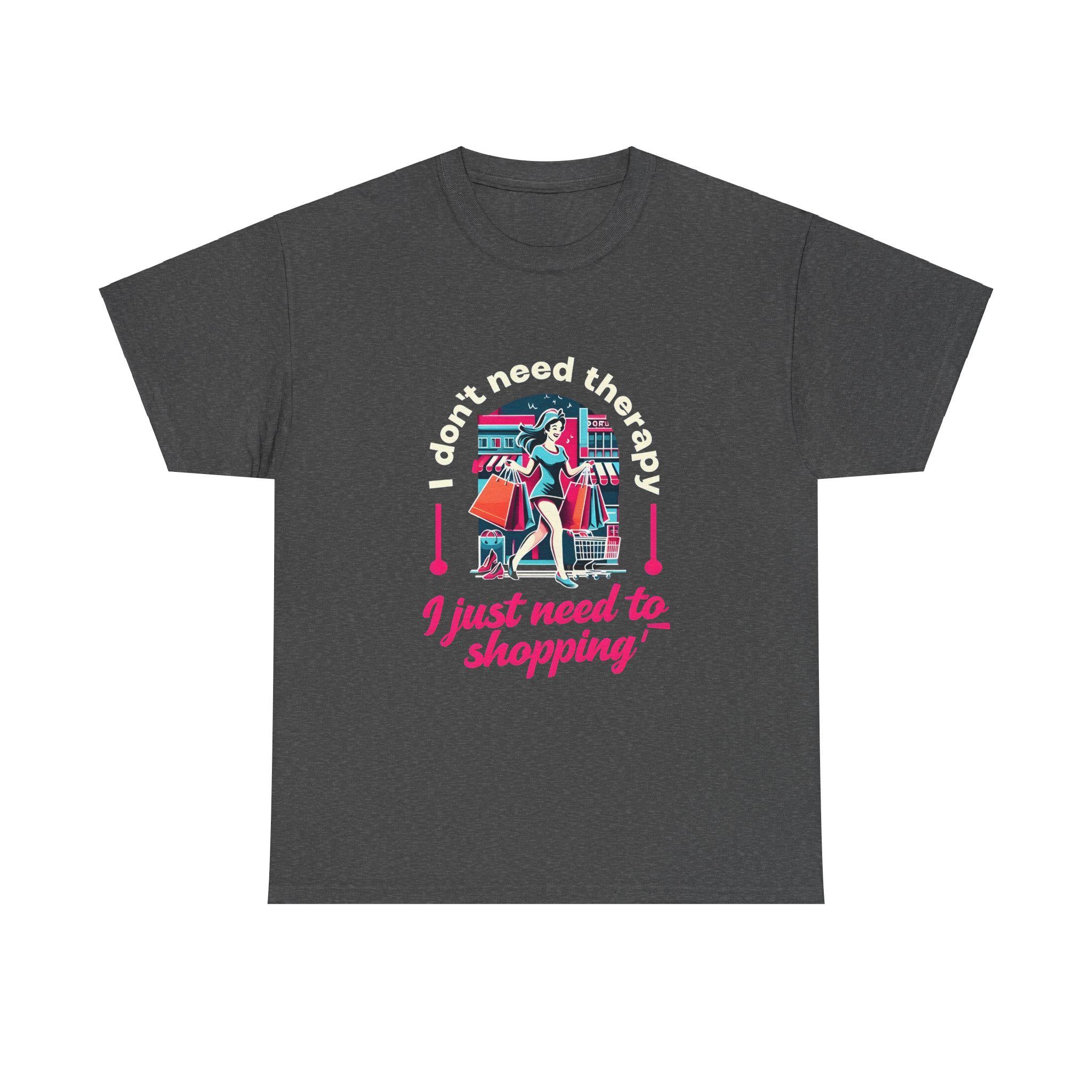 Shopping Enthusiast Tee,  Mental Health Shirt, Quirky Shopping Shirt, Perfect for Birthdays, Retail Therapy