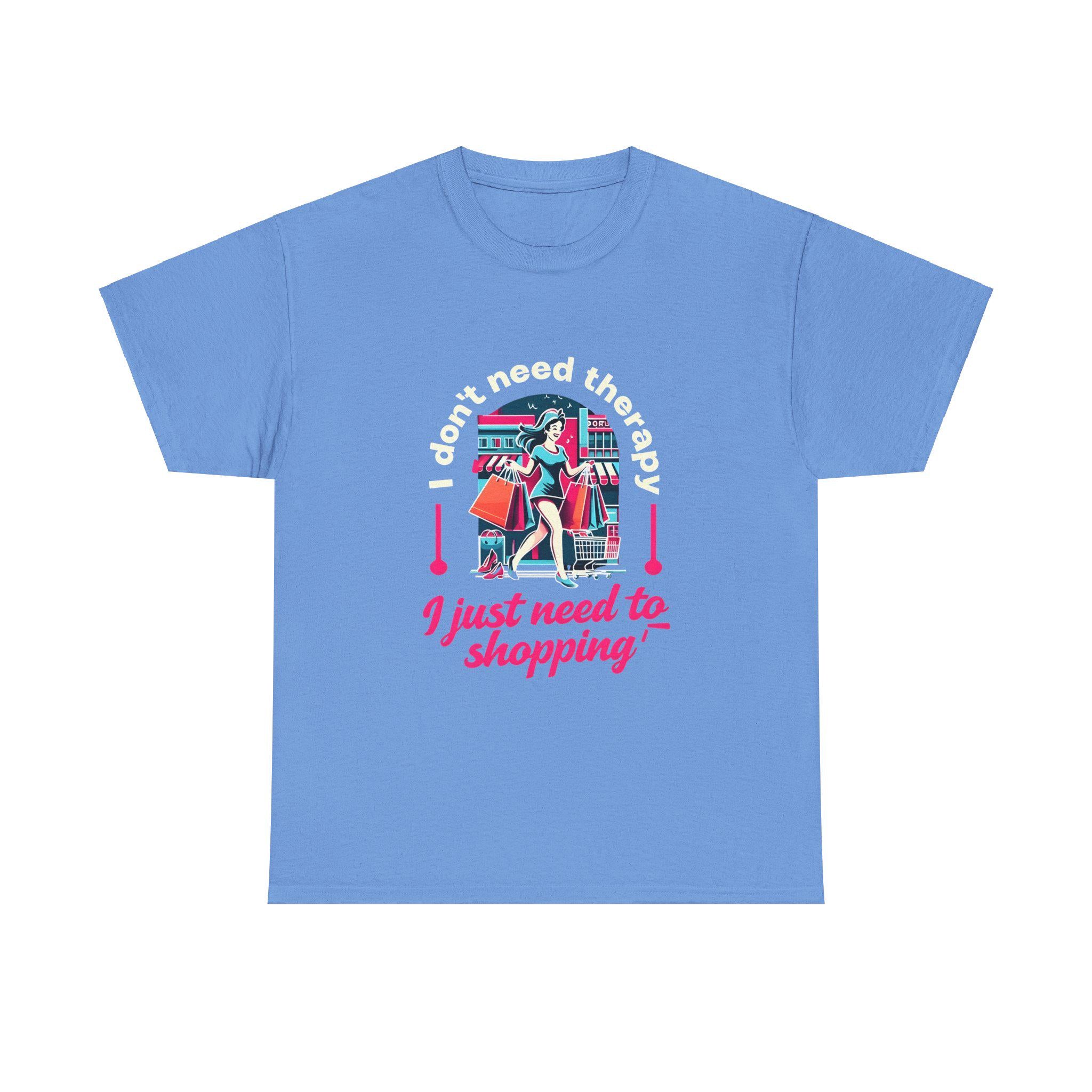 Shopping Enthusiast Tee,  Mental Health Shirt, Quirky Shopping Shirt, Perfect for Birthdays, Retail Therapy