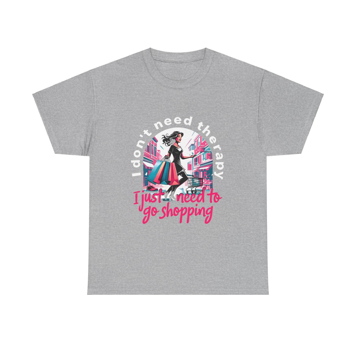 Shopping Enthusiast Tee,  Mental Health Shirt, Quirky Shopping Shirt, Perfect for Birthdays, Retail Therapy